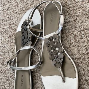 Silver Alfani sandals